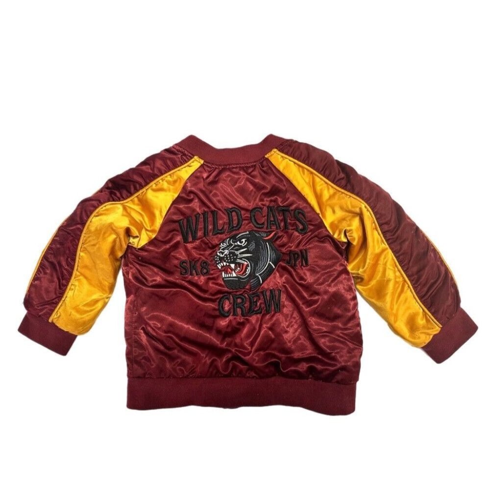 Crazy 8 Wild Cats SK8 JPN Varsity Jacket SIZE 18-24 MONTHS